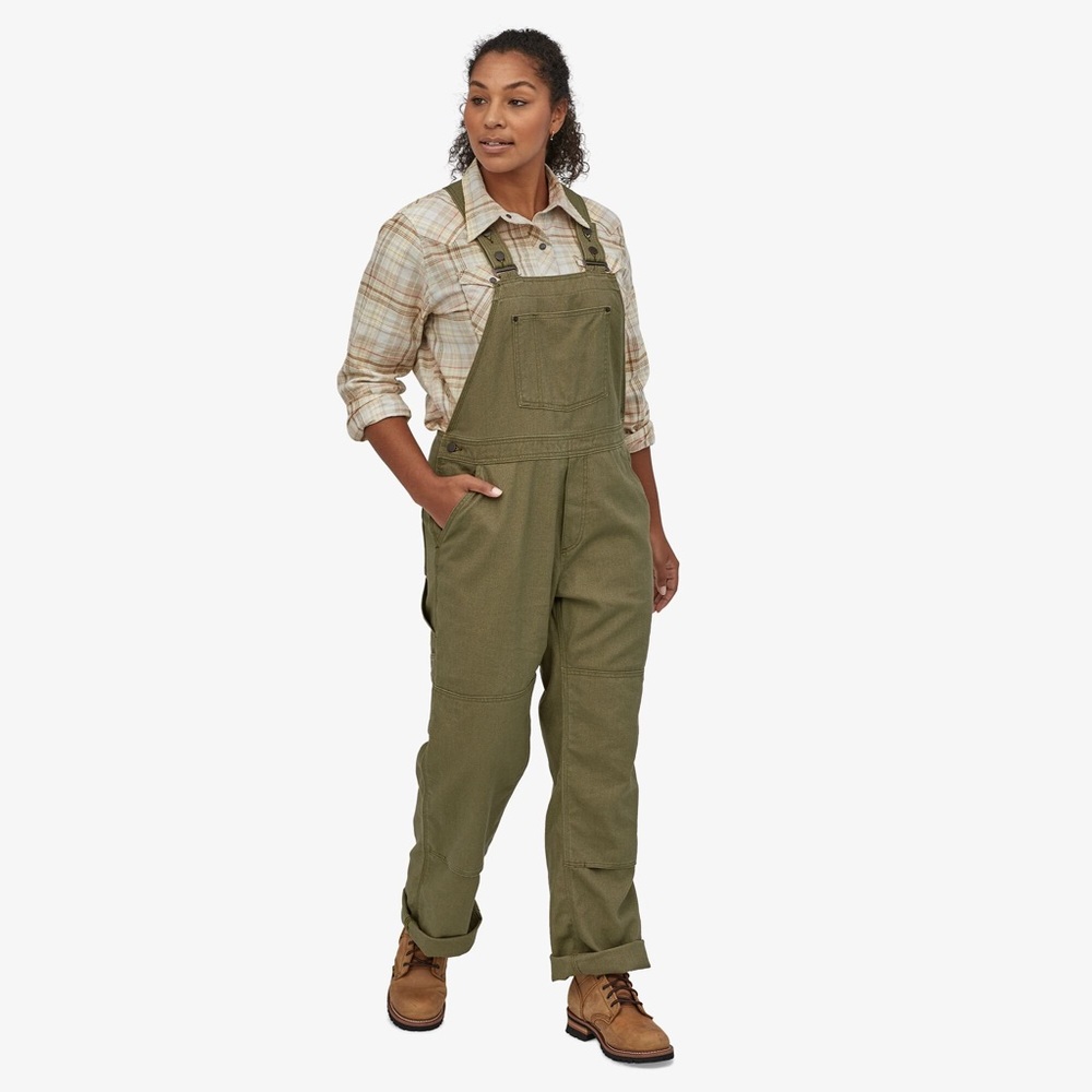 Patagonia Worn Wear Hemp Bib Overalls - Medium